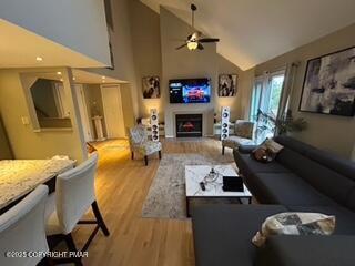 3328 Windermere Drive Bushkill, PA 18324 - Photo 8 of 33 a living room with furniture and a flat screen tv