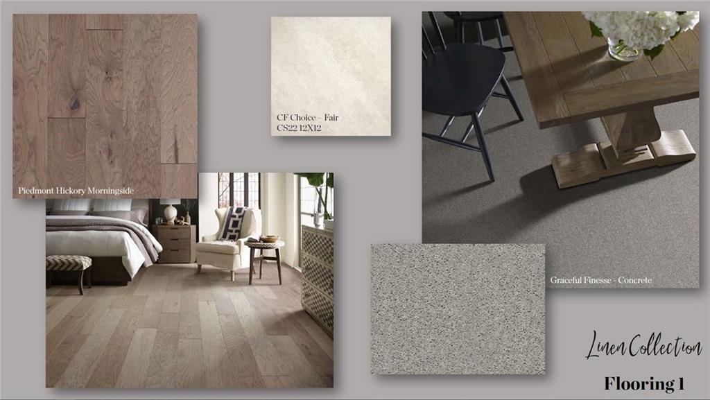 629 Silva Street, Unit 128 Cumming, GA 30040 - Photo 28 of 54 a bedroom with furniture and a wooden floor