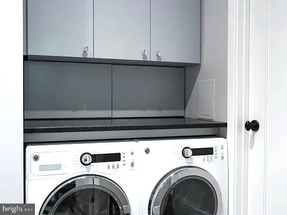 a view of washer and dryer