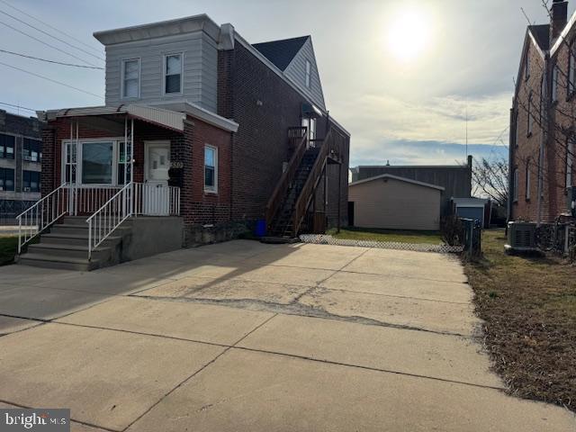 548 Hellerman Street Philadelphia, PA 19111 - Photo 3 of 30 a view of a house with a backyard