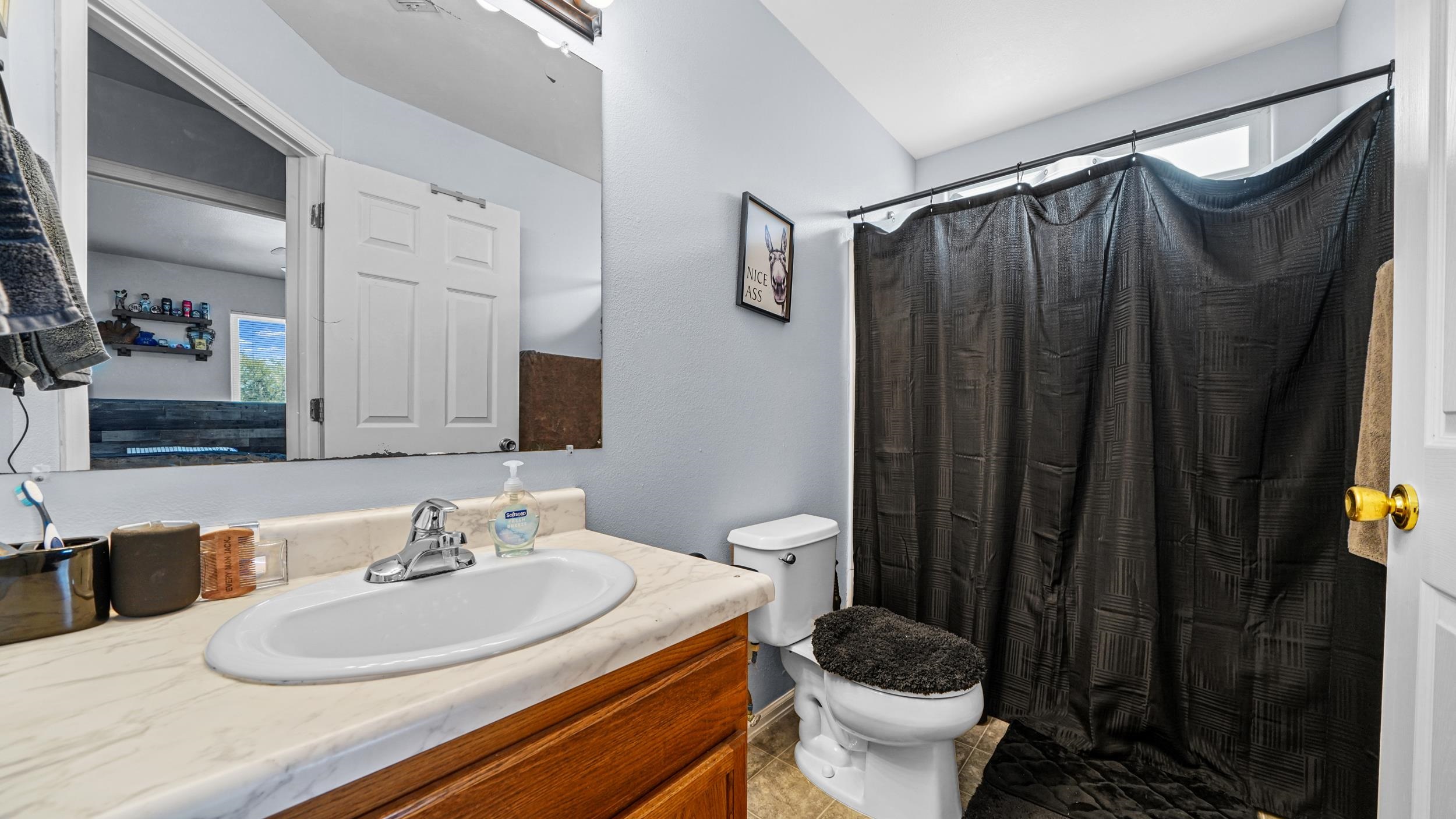 1755 Christopher Way Grand Junction, CO 81503 - Photo 19 of 30 a bathroom with a sink toilet and a mirror