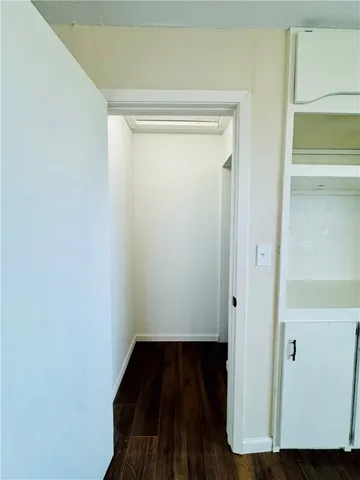 a view of a small space