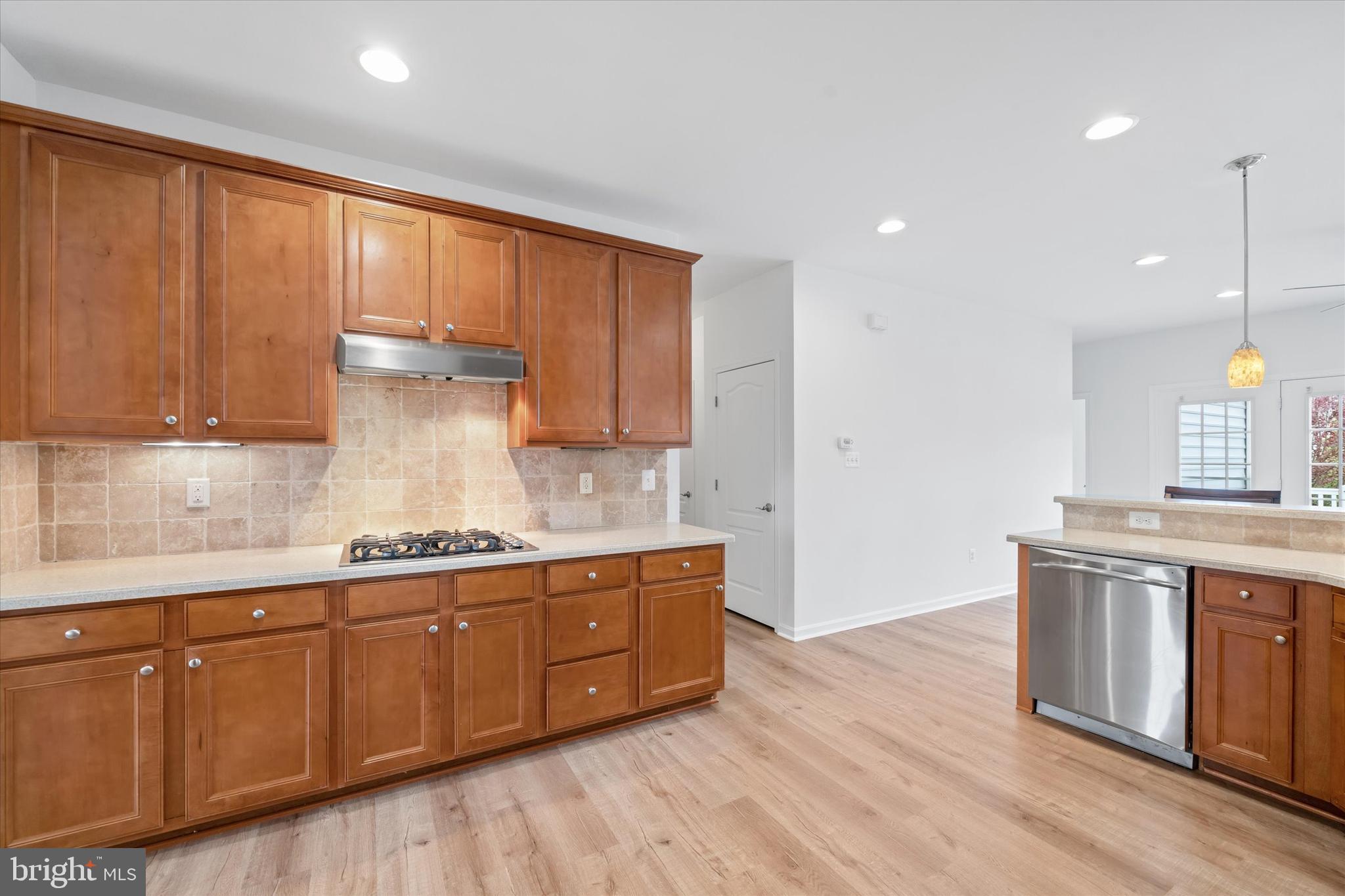 424 Winterberry Drive Middletown, DE 19709 - Photo 11 of 43 a kitchen with wooden cabinets and sink