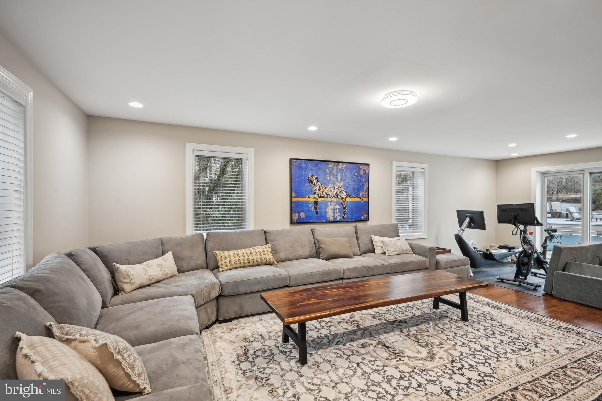 38 Dunminning Road Newtown Square, PA 19073 - Photo 11 of 67 Family Room with sliders to the yard and full BR