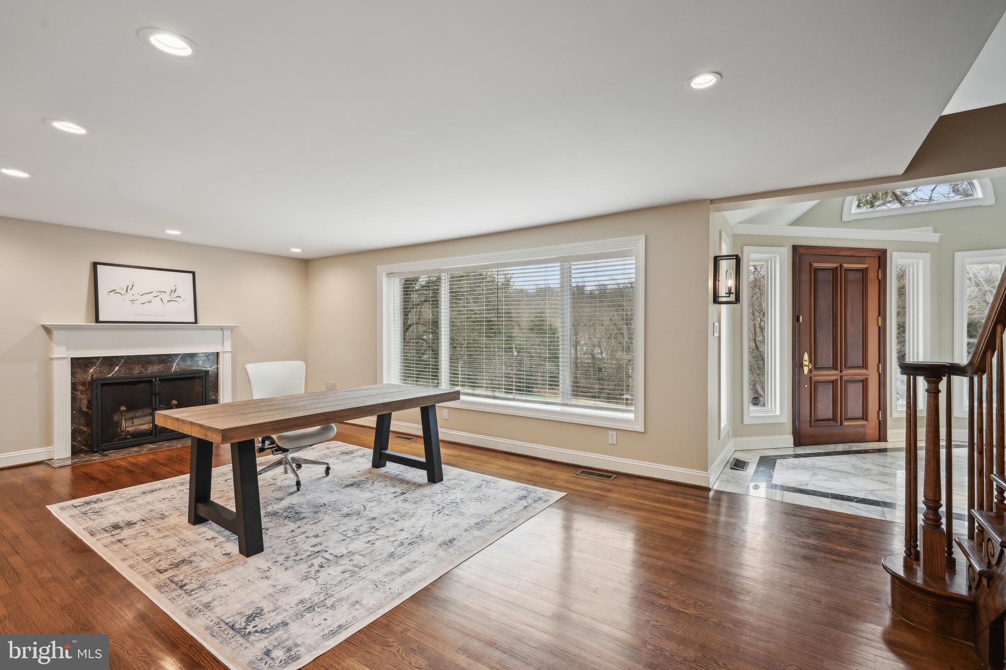 38 Dunminning Road Newtown Square, PA 19073 - Photo 22 of 67 Formal Living Room with wood burning fireplace