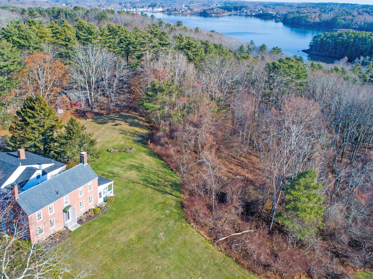 264 River Road Newcastle, ME 04553 - Photo 3 of 33 Aerial w River