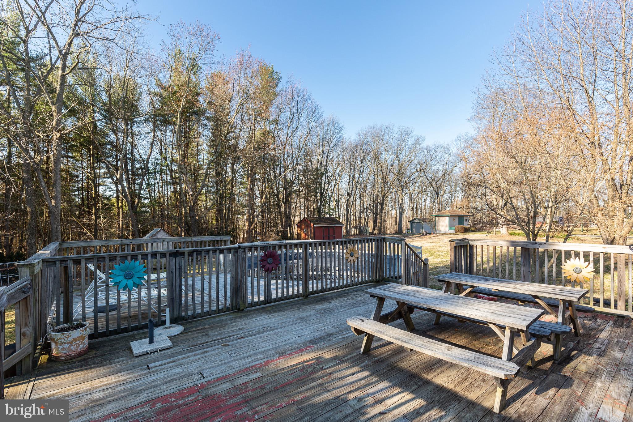 1075 Stone Road Westminster, MD 21158 - Photo 30 of 42 Deck Leading to Above Ground Pool