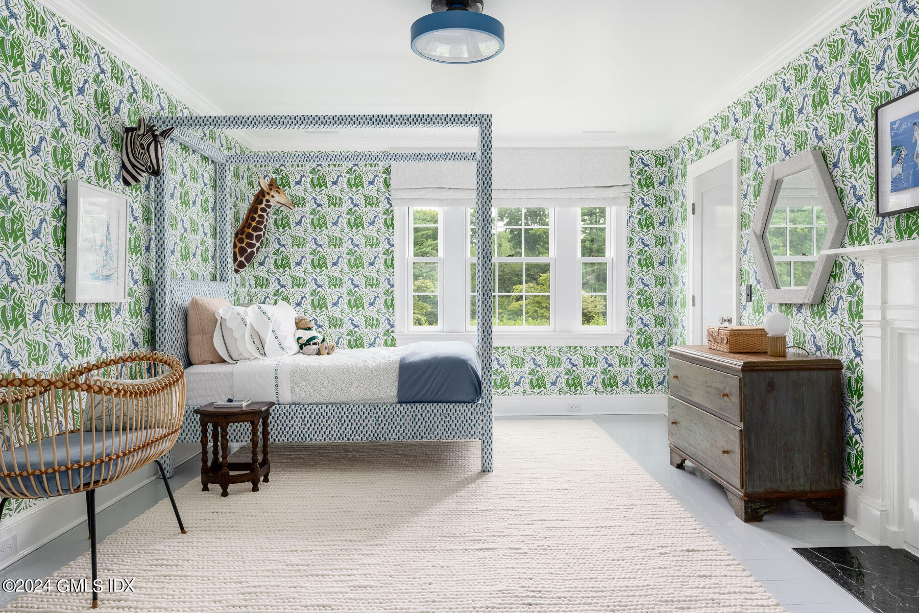 313 Stanwich Road Greenwich, CT 06830 - Photo 21 of 42 a living room with furniture and a large window