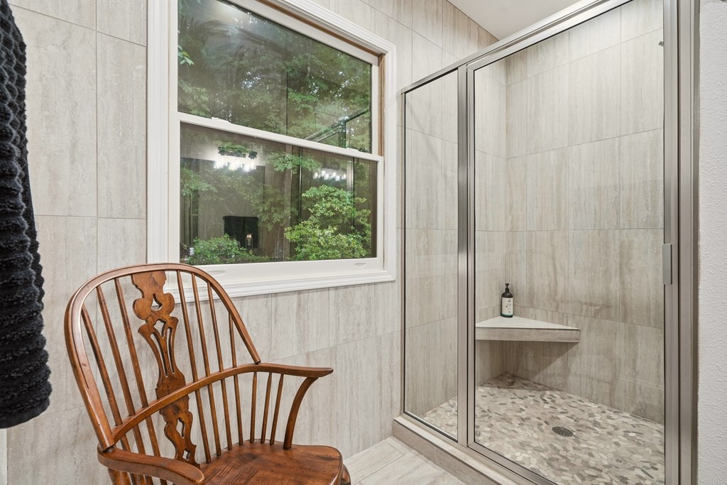 175 Crane Creek Road Young Harris, GA 30582 - Photo 23 of 40 a view of a balcony with wooden floor