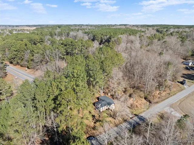 a view of a lake with a mountain