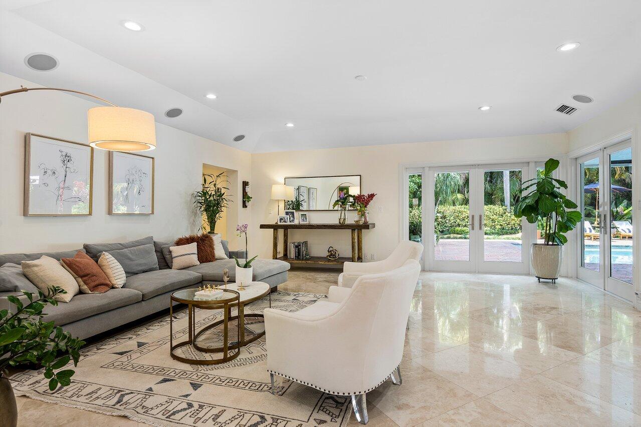 3765 Kings Way Boca Raton, FL 33434 - Photo 19 of 60 a living room with furniture and a large window