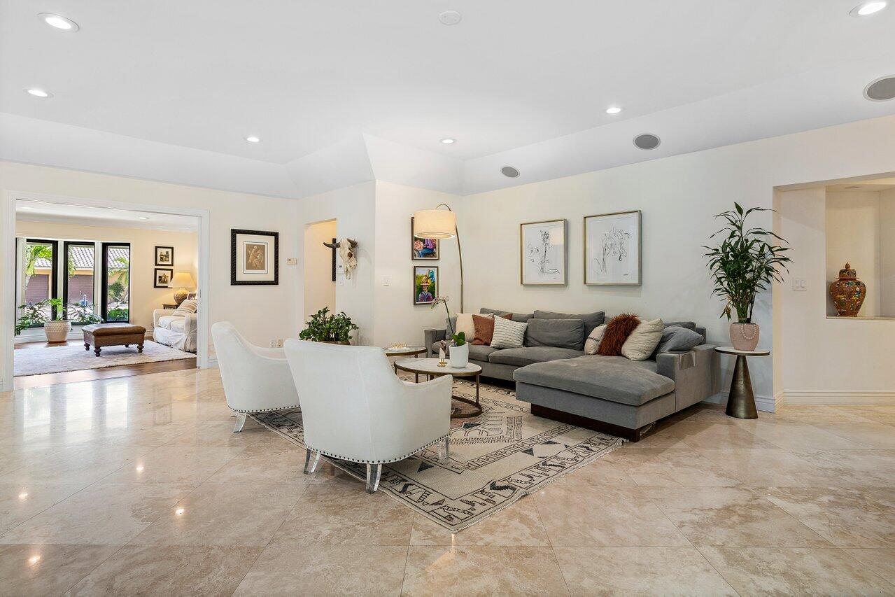 3765 Kings Way Boca Raton, FL 33434 - Photo 20 of 60 a living room with furniture and a large window