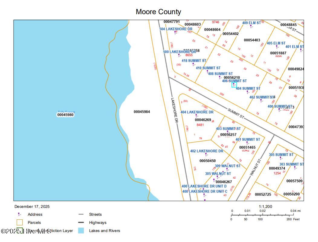 406 Summit Street Aberdeen, NC 28315 - Photo 38 of 42 GIS Snapshot