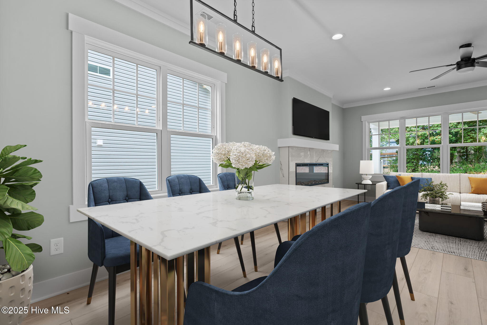 406 Summit Street Aberdeen, NC 28315 - Photo 5 of 42 47-web-or-mls-Dining Room - Living Room