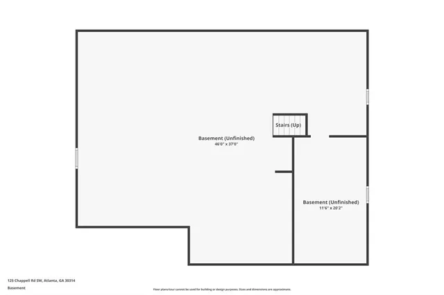 a picture of a room with a white wall and a refrigerator