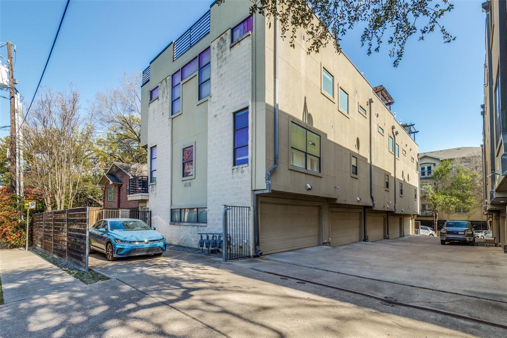 4618 Cedar Springs Road, Unit B Dallas, TX 75219 - Photo 2 of 24 a view of a street with cars