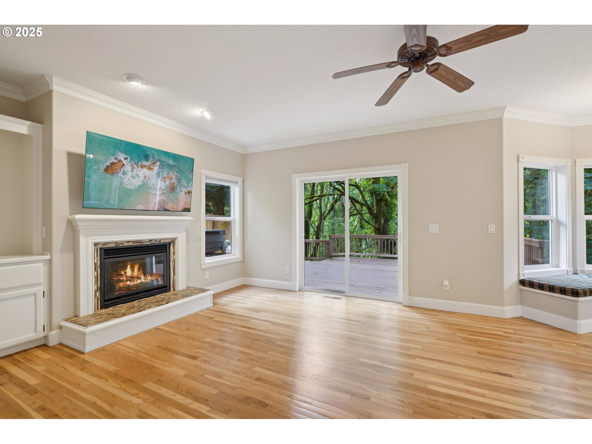2144 Northwest 22nd Avenue Camas, WA 98607 - Photo 15 of 40 a view of an empty room with a fireplace and a window