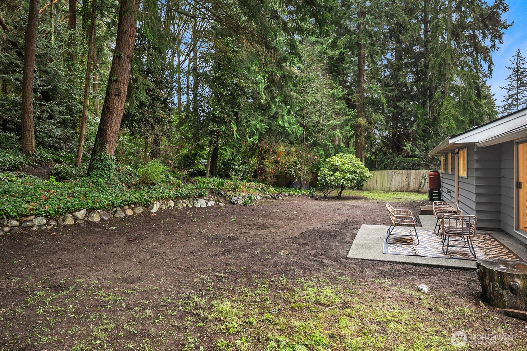 24315 104th Place West Edmonds, WA 98020 - Photo 24 of 29 a garden view with a seating space