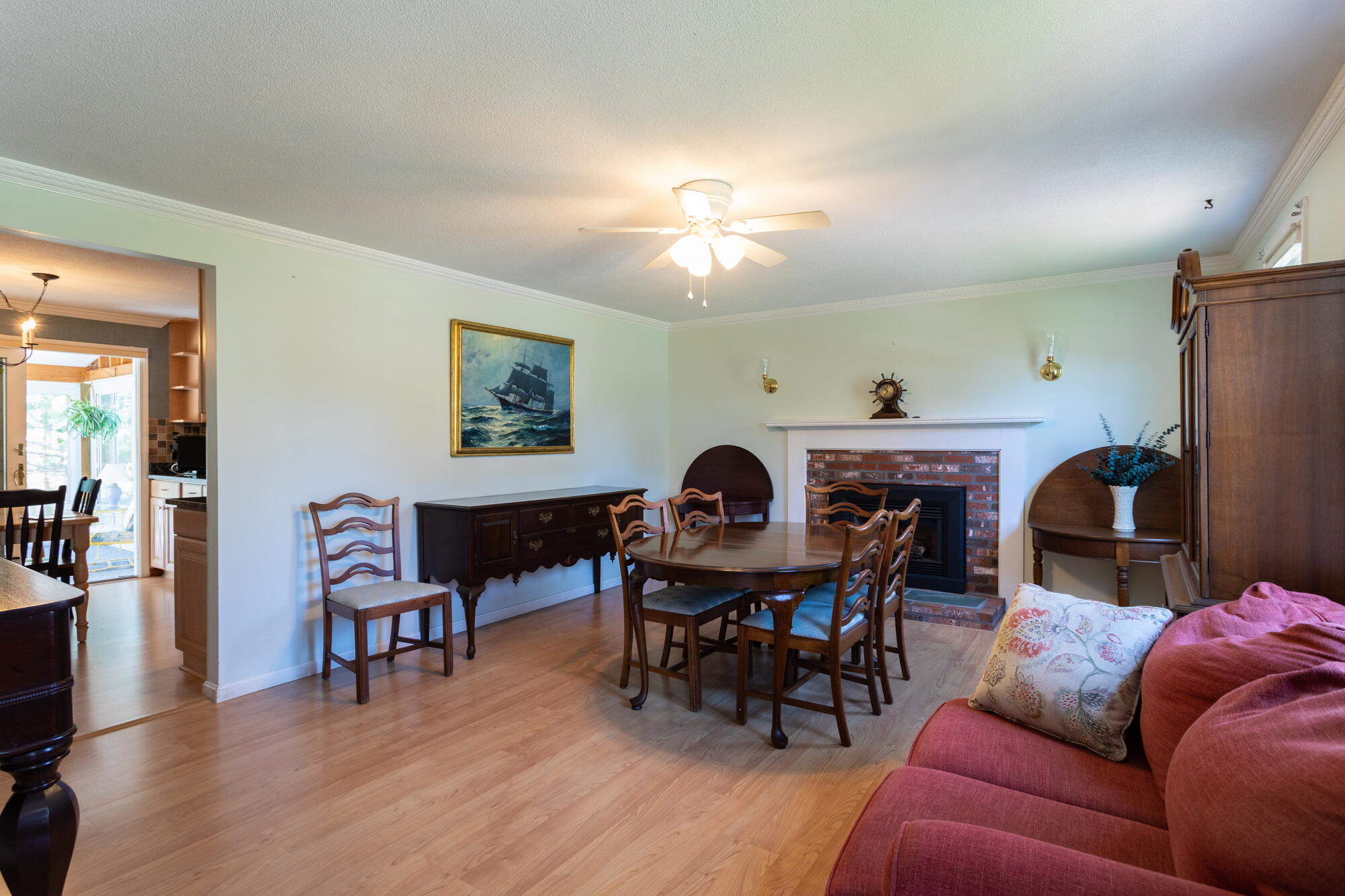 91 Hawser Bend Centerville, MA 02632 - Photo 9 of 42 a view of a dining room with furniture and wooden floor