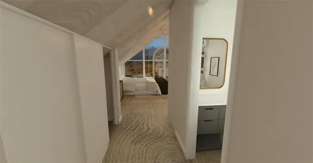 a front view of a house with entryway