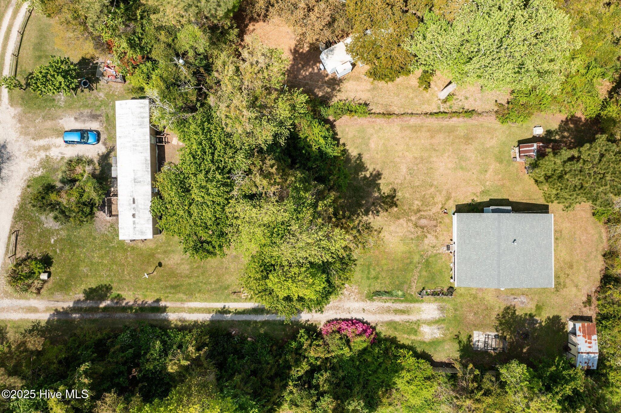 297 Community Road Newport, NC 28570 - Photo 28 of 40 Aerial both homes