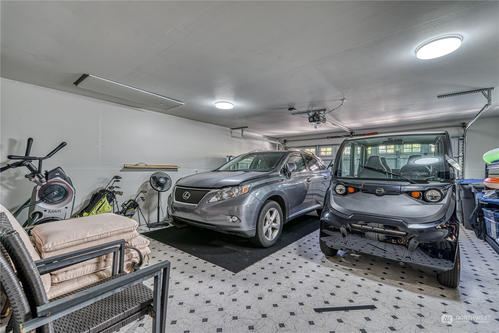 91 East Soderberg Road, Unit B5 Allyn, WA 98524 - Photo 27 of 34 a view of a garage with furniture