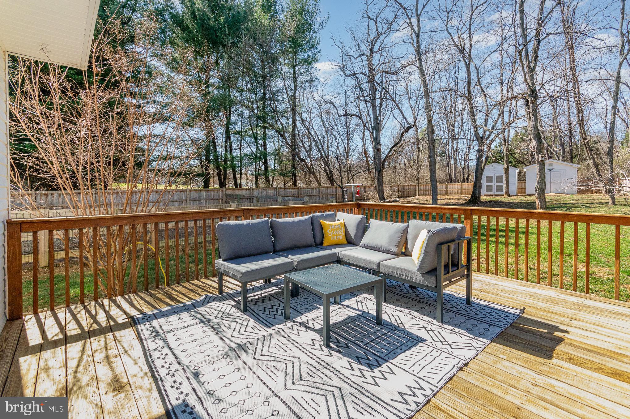 149 Rome Drive Clear Brook, VA 22624 - Photo 26 of 36 a roof deck with couches and wooden floor