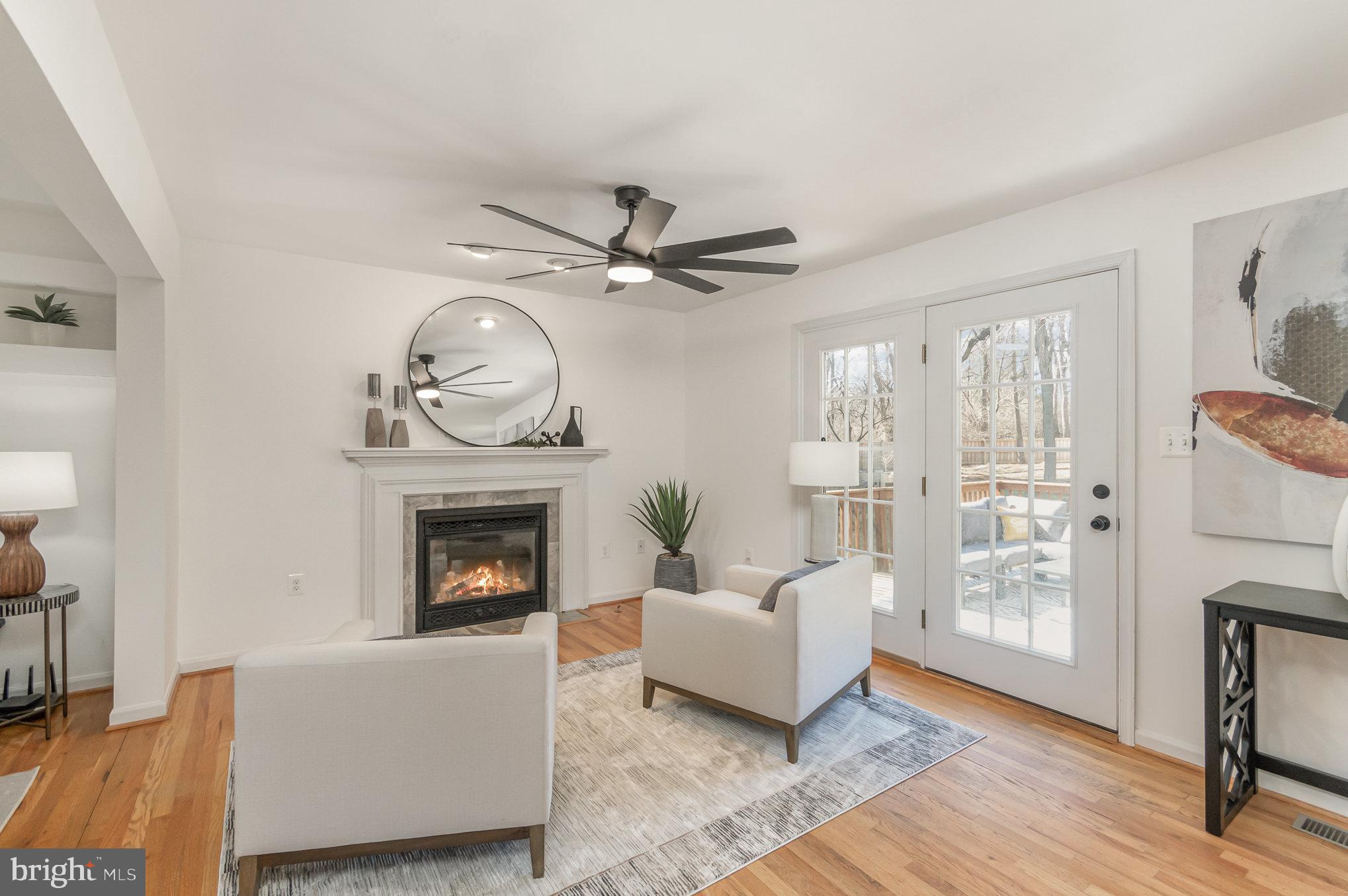 149 Rome Drive Clear Brook, VA 22624 - Photo 10 of 36 a living room with furniture and a fireplace