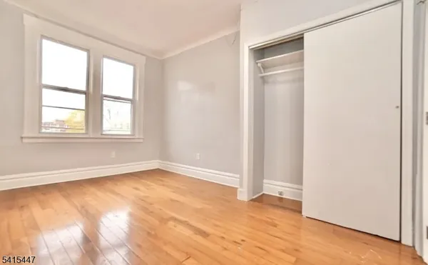 an empty room with window