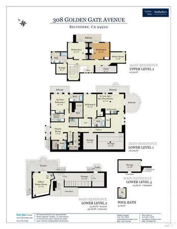 $8,995,000 | 308 Golden Gate Avenue, Belvedere, CA 94920