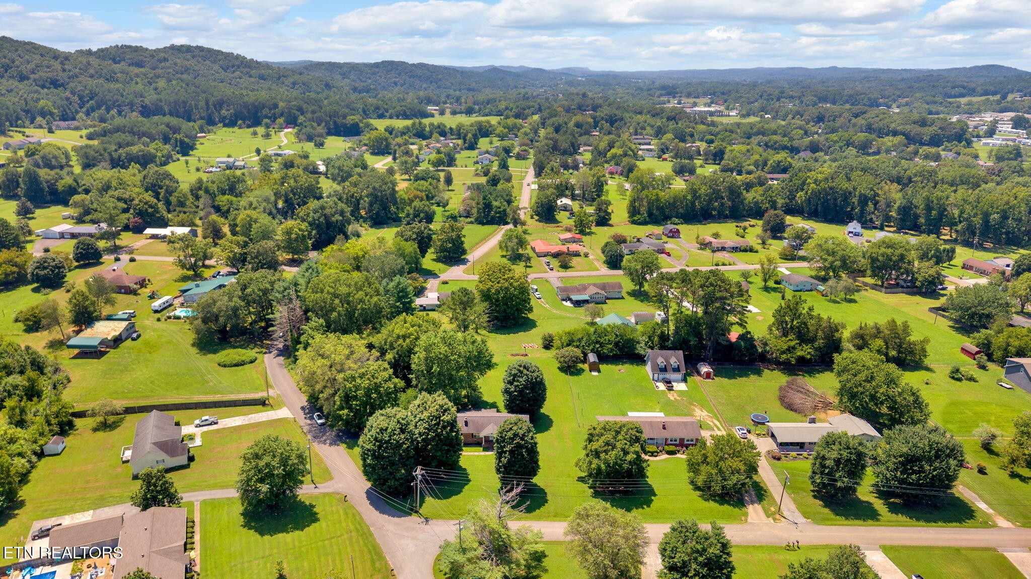 330 Hutsell Drive Decatur, TN 37322 - Photo 29 of 35 an aerial view of lake residential houses with outdoor space and trees