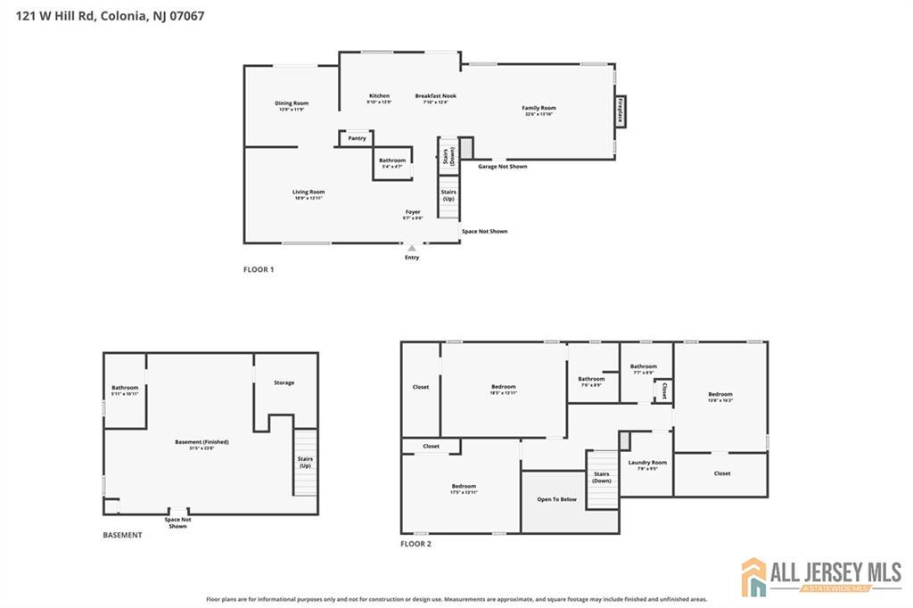 121 West Hill Road Colonia, NJ 07067 - Photo 34 of 37 Gallery Image 34