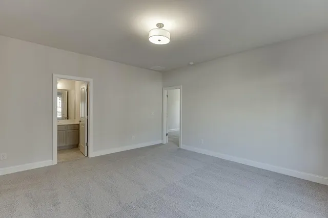 a view of empty room