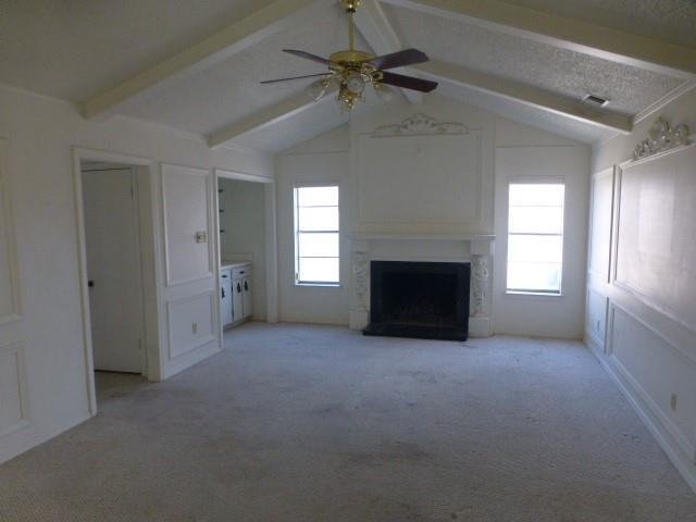 4612 Ranch View Road Fort Worth, TX 76109 - Photo 6 of 17 a view of empty room with a fireplace and window