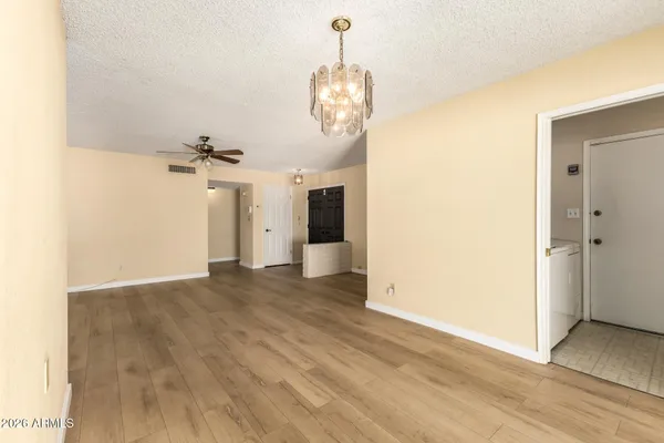 wooden floor in an empty room