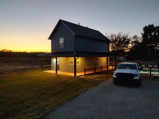a view of balcony and deck