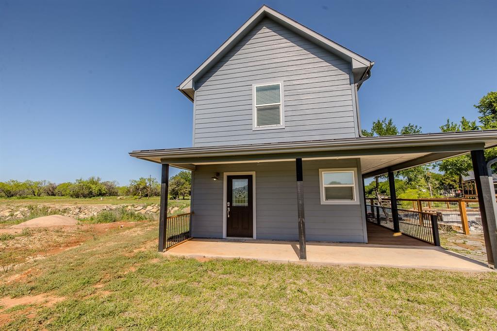1525 McAdams Road, Unit C Graford, TX 76449 - Photo 5 of 38 Front porch entry to your new home at Possum Kingdom Lake