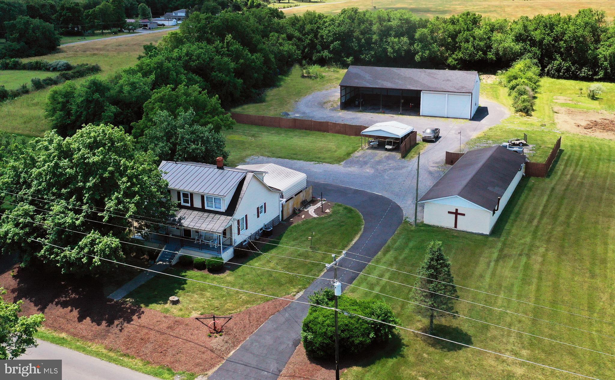 3364 Papermill Road Winchester, VA 22602 - Photo 1 of 50 House, garages and land from the air