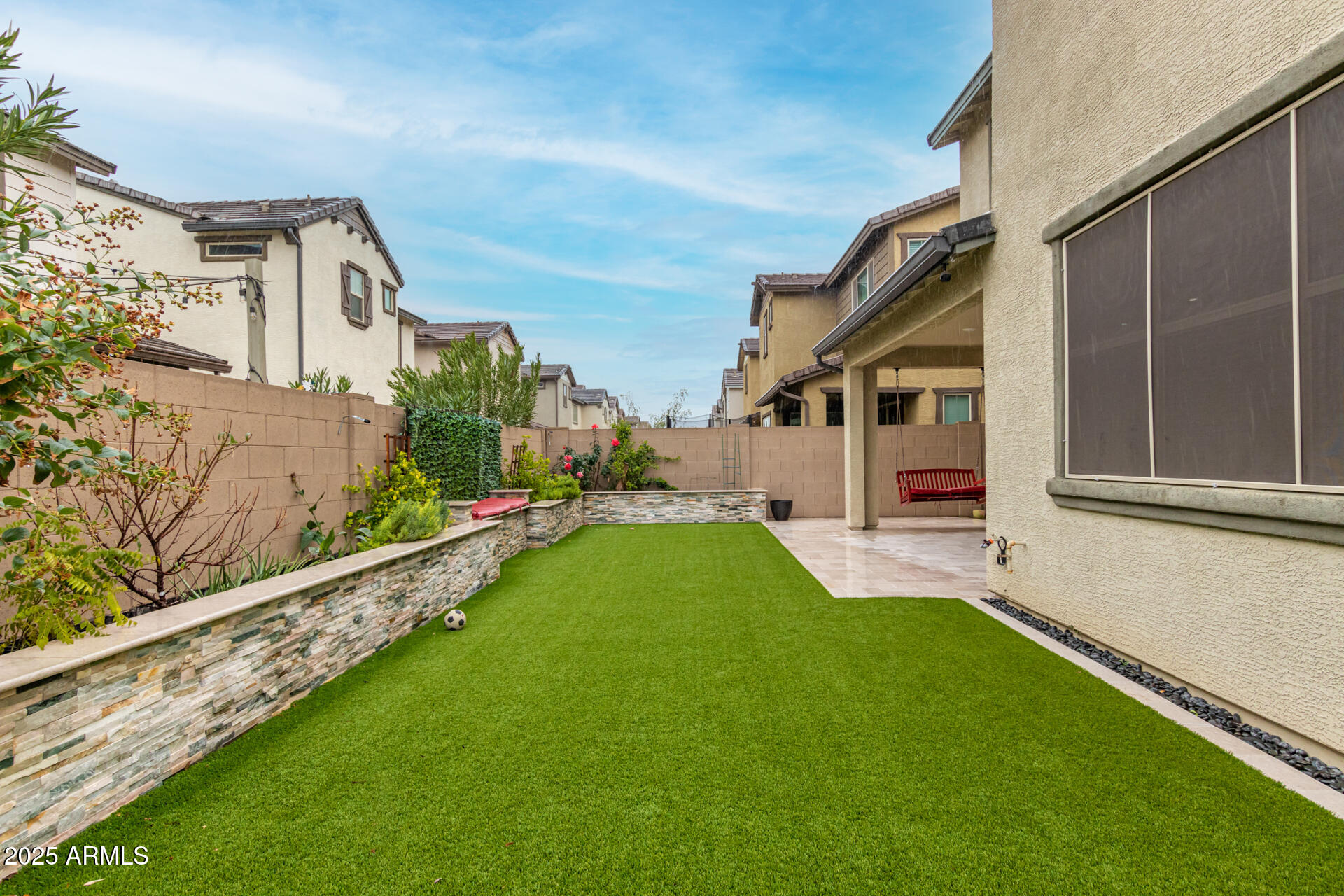 1171 East Armstrong Way Chandler, AZ 85286 - Photo 30 of 30 a view of an house with backyard and garden