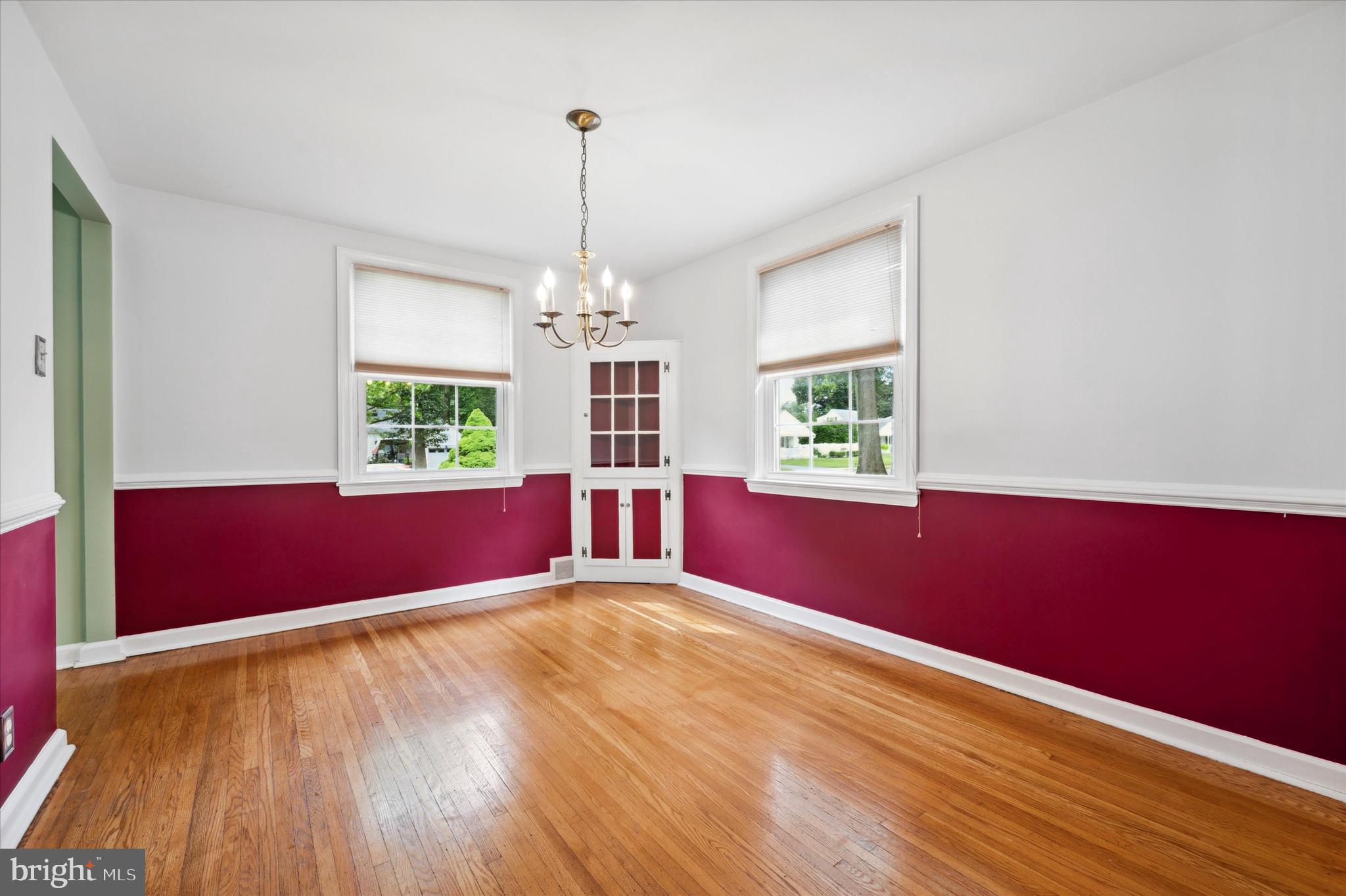 320 Garden Road Springfield, PA 19064 - Photo 8 of 25 Formal Dining Room with Corner Cup
