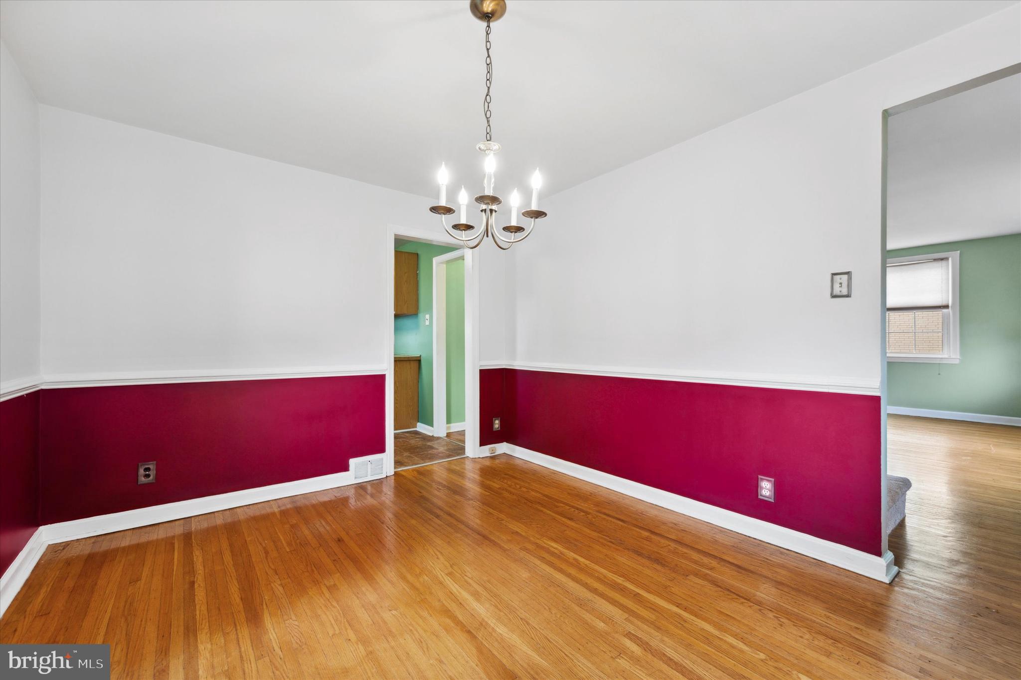 320 Garden Road Springfield, PA 19064 - Photo 10 of 25 Another Dining Room View with Chair Rail
