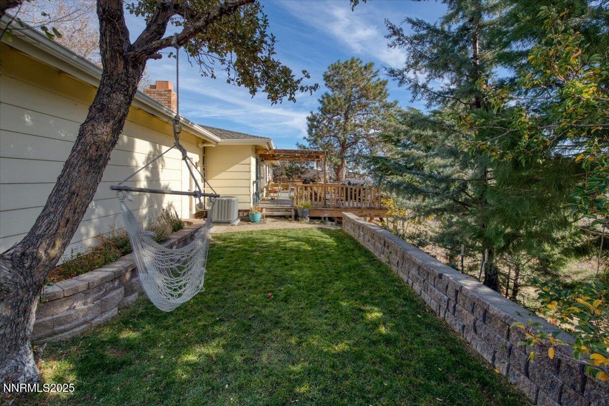 3880 Piccadilly Drive Reno, NV 89509 - Photo 45 of 58 a backyard of a house with lots of green space