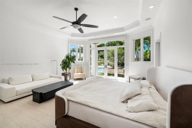 a front view of a house with a yard table and chairs