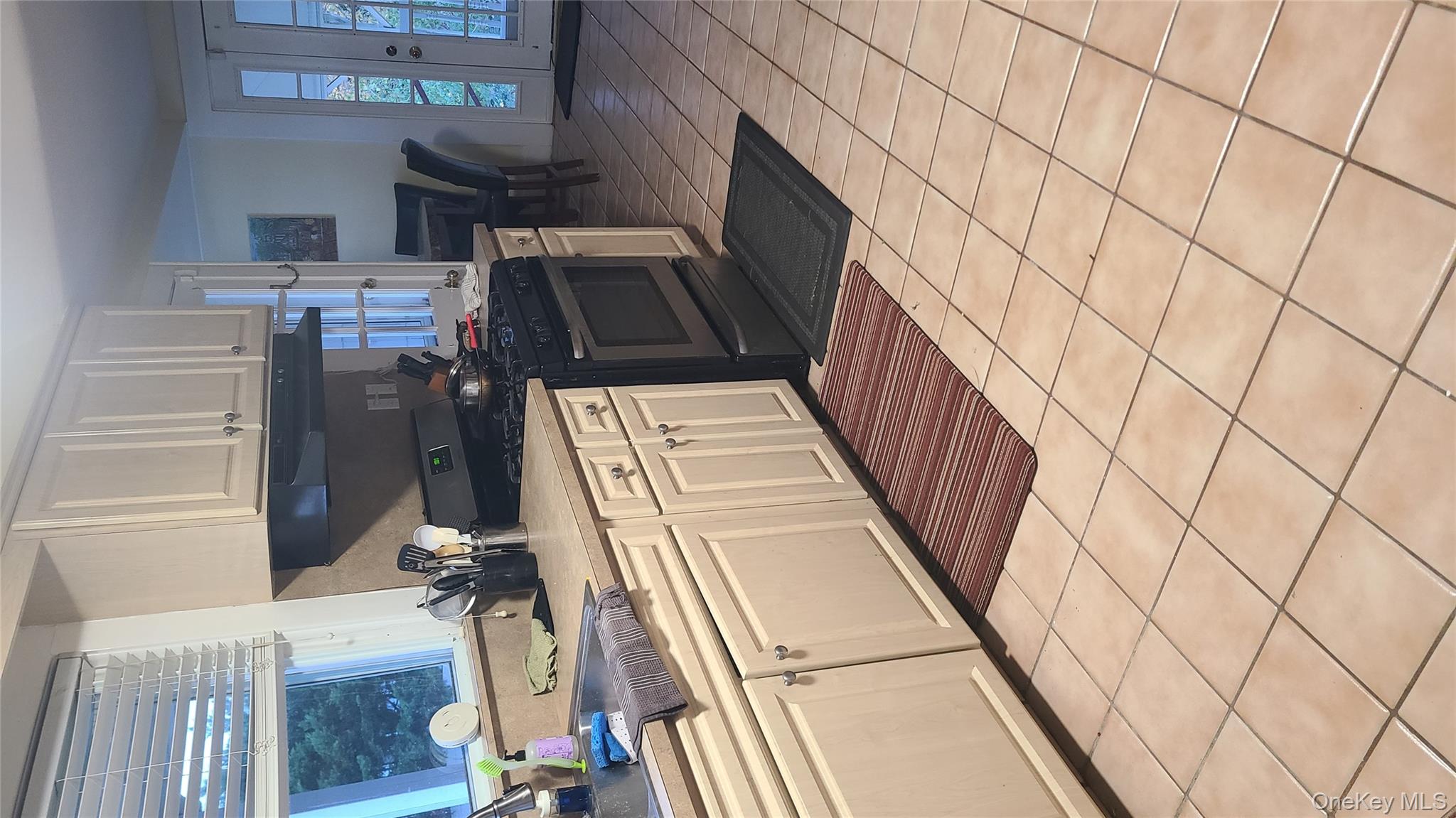 2 Addison Lane Greenvale, NY 11548 - Photo 5 of 18 a kitchen with stainless steel appliances granite countertop a stove a sink and a white cabinets