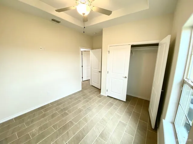 a view of a room with empty racks