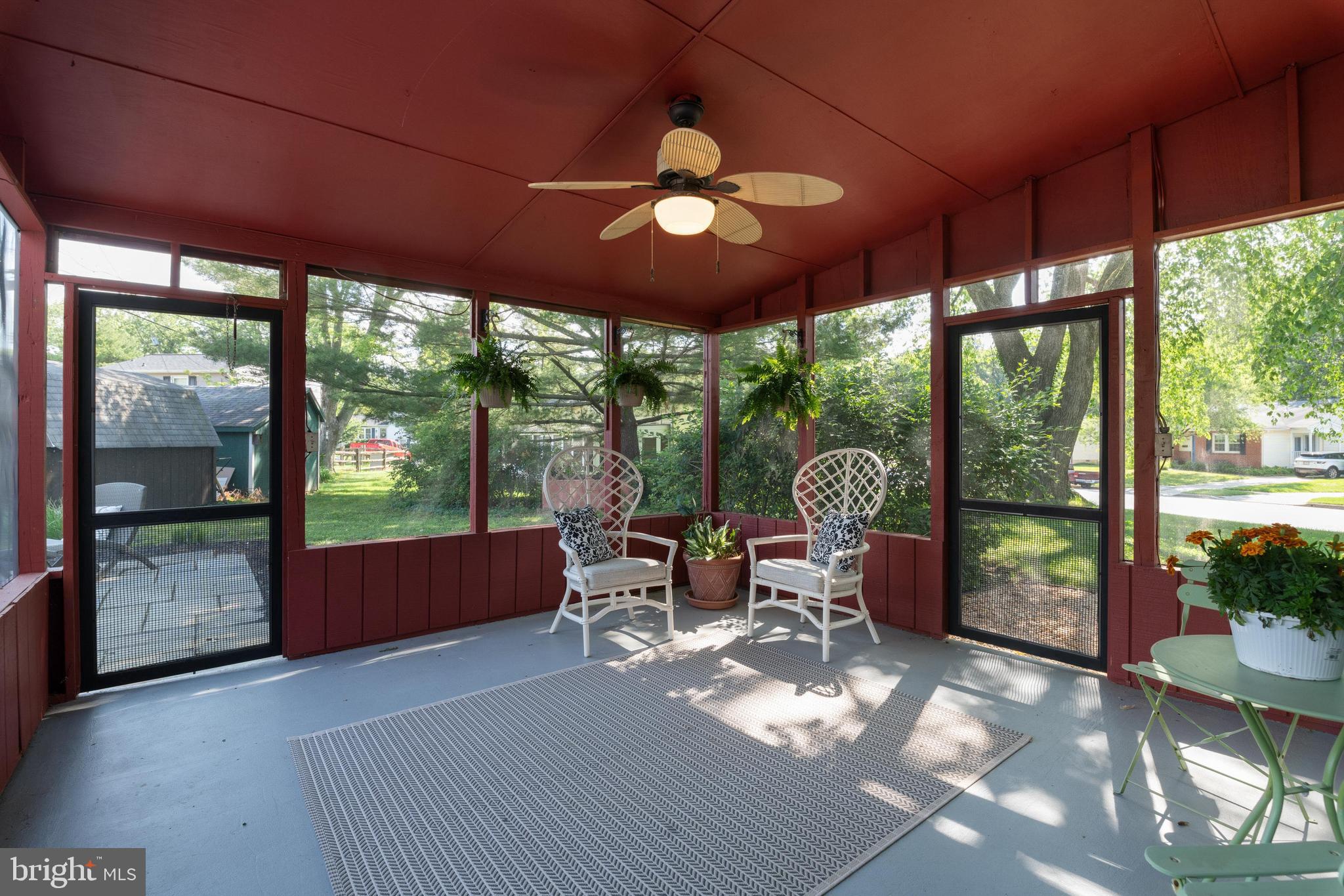 100 Margate Road Lutherville-Timonium, MD 21093 - Photo 24 of 34 Great screened porch perfect for lazy summer days