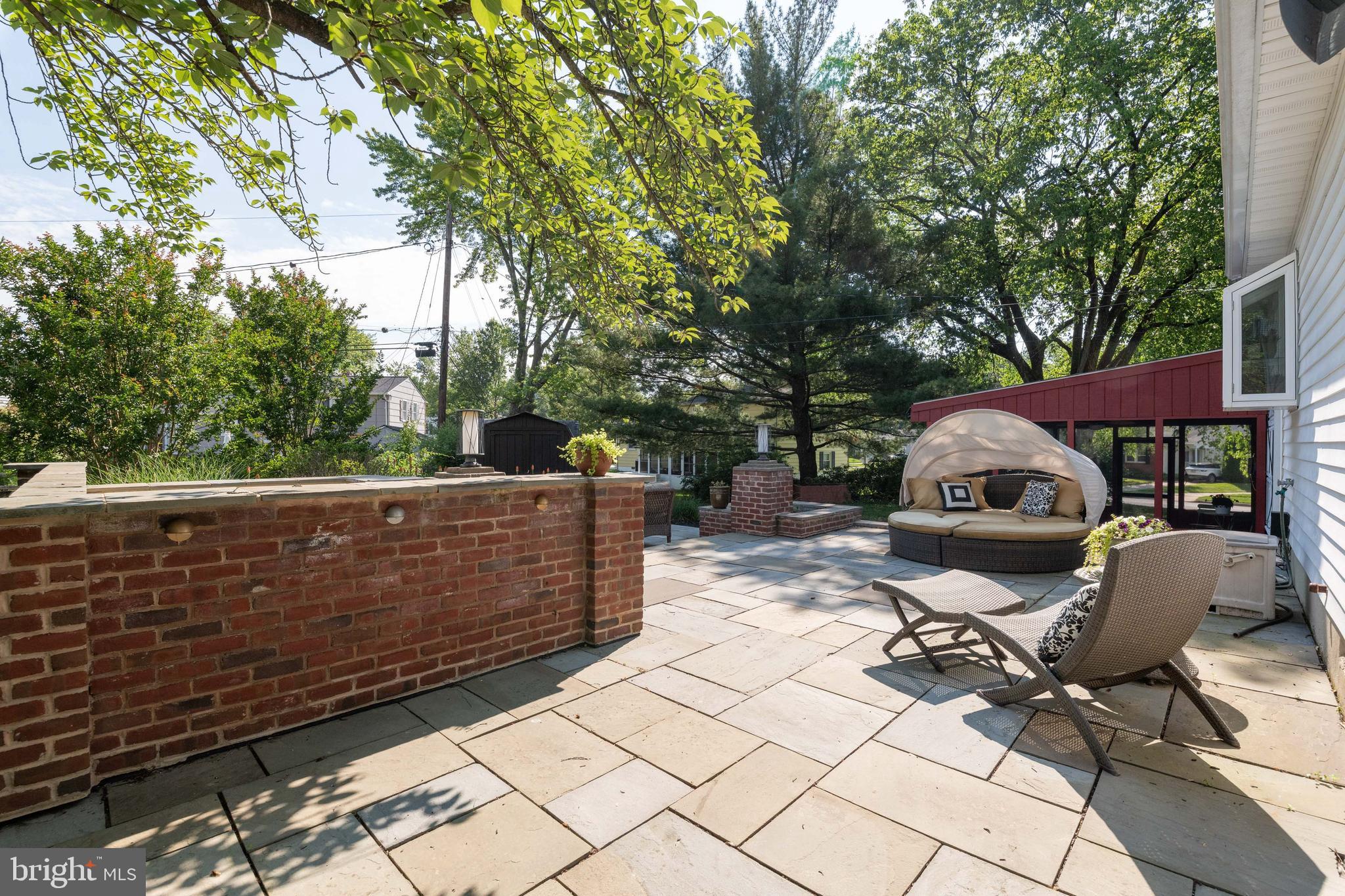 100 Margate Road Lutherville-Timonium, MD 21093 - Photo 27 of 34 View of bluestone patio from the Kitchen.