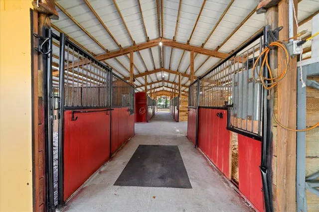 a view of room with furniture