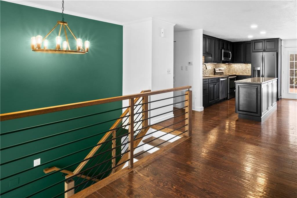 230 Dodd Drive Washington, PA 15301 - Photo 3 of 49 a kitchen with stainless steel appliances granite countertop a refrigerator and a stove top oven