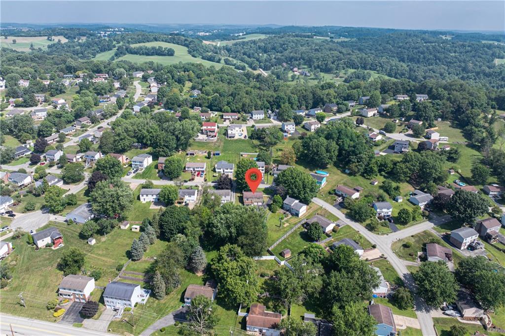 230 Dodd Drive Washington, PA 15301 - Photo 42 of 49 an aerial view of residential houses with outdoor space and trees